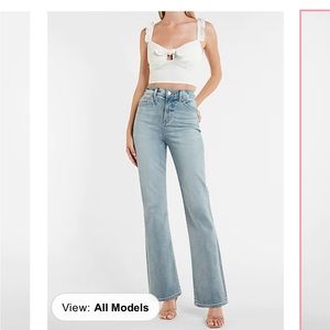 Express 90s bootcut jeans - size 4R - like new